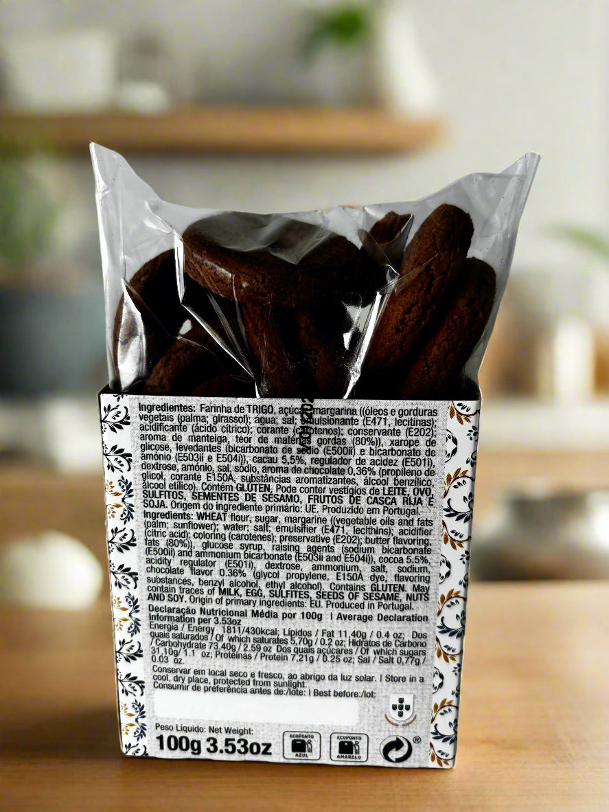 Bolachas de Cacau 100g