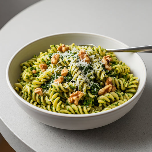 Massa Fresca com Pesto de Couve Kale