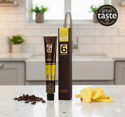 Creme de Choc. Negro S. Tomé com Ananás dos Açores 75g