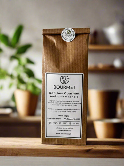 Chá Rooibos Gourmet Amêndoa e Canela 50g